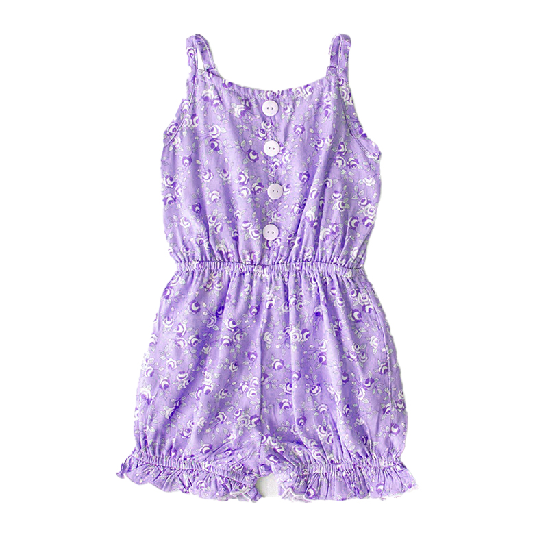 Cotton romper jumpsuit